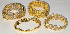 Bracciale catena trifari usato  Spedire a Italy