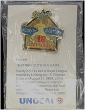 Pin sandy koufax for sale  Van Nuys