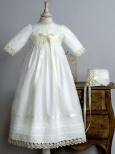 Taufkleid creme tlg gebraucht kaufen  Landshut