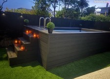 Piscine complète encadrement d'occasion  Nice-