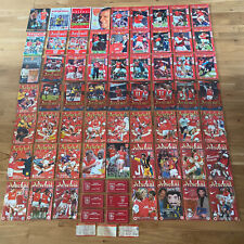 Arsenal football programmes for sale  BEXLEYHEATH