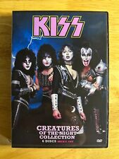 Usado, KISS - Creatures of the Night Collection 6 DVD Box Set Live Gene Simmons Stanley comprar usado  Enviando para Brazil