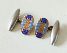 Art deco cufflinks for sale  BANWELL