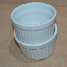 White ramekins 9cm for sale  BOSTON
