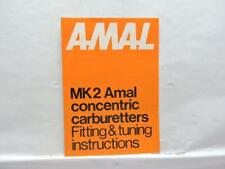 Amal mk2 concentric d'occasion  Expédié en Belgium