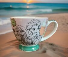 Xícara de chá Disney Frozen Elsa e Anna tamanho grande cerâmica tema quente exclusivo comprar usado  Enviando para Brazil