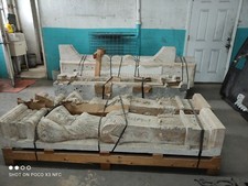 Hand carved beige for sale  Melbourne