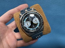 Relógio masculino SEIKO ALBA AKA V657-6060 Bullhead mostrador azul quartzo comprar usado  Enviando para Brazil