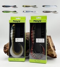 Nays GHST 80 Twister 8 inch (20,3cm) 46g 8 Farben Gummiköder Big Bait BB DA comprar usado  Enviando para Brazil