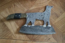 Ancien hachoir couperet d'occasion  Neuville-aux-Bois