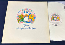 🔥 Rare QUEEN "A Night At The Opera" 1978 Holland White Audiophile Vinyl NM comprar usado  Enviando para Brazil