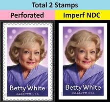 US 5976 5976a Betty White F imperf NDC juego único 2 MNH 2025 después del 15 de abril segunda mano  Embacar hacia Mexico