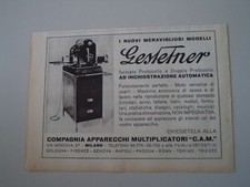 Usado, advertising Pubblicità 1938 GESTETNER comprar usado  Enviando para Brazil