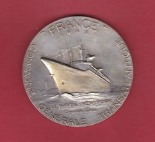 Medaille paquebot signé d'occasion  Saint-Raphaël