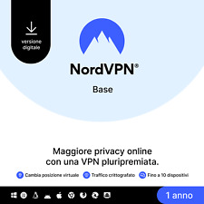 Nordvpn base dispositivi usato  Spedire a Italy