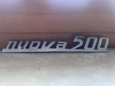 Original altes FIAT 500 Alu-Emblem " nuova500 " gut erhalten - ca. 1957 bis 1963 comprar usado  Enviando para Brazil