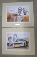 Kunstdruck rallye audi gebraucht kaufen  Barnstorf