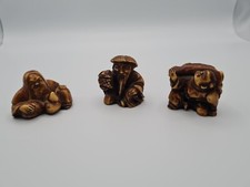 Netsuke giapponesi resina usato  Italia