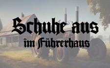 Aufkleber schuhe führerhaus gebraucht kaufen  Papenburg