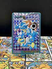 Blastoise EVOLUTION No.3 Prism Sealdass Pokemon Pocket Monsters 1998 holo, usado comprar usado  Enviando para Brazil