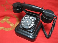 TELEFONE VEF BAQUELITE vintage era da União Soviética feito na URSS Rússia século passado comprar usado  Enviando para Brazil