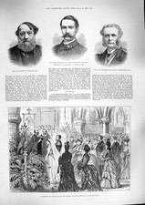 Estampa antiga original 1888 Duke Rutland Tapp Key Prince Oscar Suécia Munck comprar usado  Enviando para Brazil