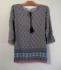 Tunique bleu marine d'occasion  Bourg-de-Thizy