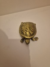 Vintage brass tortoise for sale  WAKEFIELD