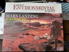 WILD ENVIRONMENTAL SCIENCE Kit de Sobrevivência de Pouso em Marte - Terrário de Plantas Infantil comprar usado  Enviando para Brazil