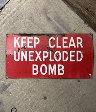 Vintage ww2 unexploded for sale  BRISTOL