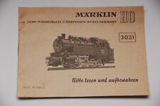 Märklin riginal beschreibung gebraucht kaufen  Oelde