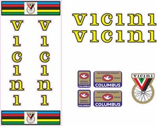 Adesivi telaio VICINI Vintage anno 1985 comprar usado  Enviando para Brazil