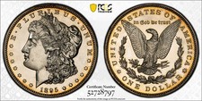 1895 proof morgan for sale  Beverly