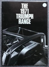 Triumph 1971 car for sale  LEICESTER