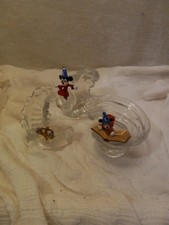 3 Franklin Mint Disney Fantasia Mickey Mouse Aprendiz de Feiticeiro Escultura em Vidro comprar usado  Enviando para Brazil