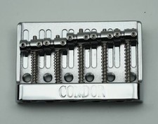 Ponte de baixo Condor Chrome 4 cordas bloco fino de alta massa para jazz e baixo P comprar usado  Enviando para Brazil