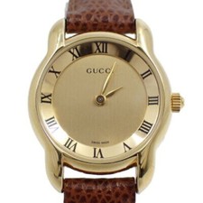 Relógio feminino GUCCI 5100L mostrador dourado quartzo do Japão comprar usado  Enviando para Brazil