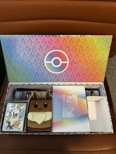 Conteúdo SPC Prismatic evolutions. SEM PACOTES OU PROMOÇÕES! Deckbox, mangas, tapete de brincar comprar usado  Enviando para Brazil