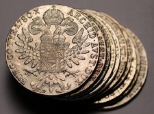 Coronas de plata contemporáneas Restrike 1780 Austria Thaler - María Teresa (x10) segunda mano  Embacar hacia Mexico