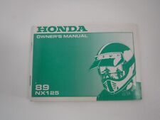 Honda nx125 owner for sale  LONDON