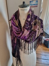 Devore shawl scarf for sale  MORECAMBE