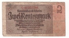 Rentenmark 1937 . gebraucht kaufen  Brandenburg-Umland
