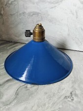 Réflecteur émaillé bleu d'occasion  Bléré