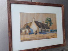 Peinture ancienne signée d'occasion  Locminé