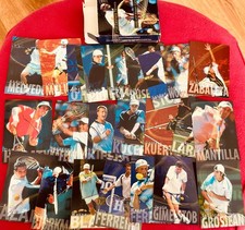 2000 ATP Tour tênis parcial 24 conjunto de cartas de novato Kafelnikov Kuerten Pioline Rios comprar usado  Enviando para Brazil