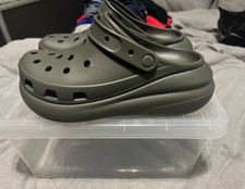 Fabrycznie nowe z metką CROCS Platformy Damskie UK Rozmiar 7 Słoń Szary na sprzedaż  Wysyłka do Poland