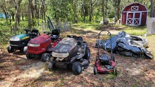 Lot riding lawnmower for sale  Inverness