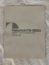 Nakamichi 1200 cassette for sale  Moscow