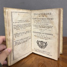 Decamerone giovanni boccaccio usato  Montecorvino Rovella