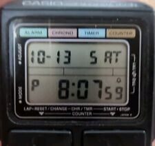 RARO Vintage Anos 80 Casio 211 W-500 Cronômetro Digital 100M Resistente à Água JAPÃO comprar usado  Enviando para Brazil